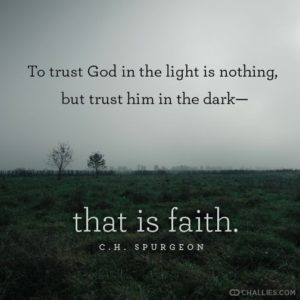 trust in darkness